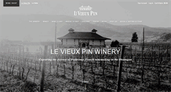 Desktop Screenshot of levieuxpin.ca